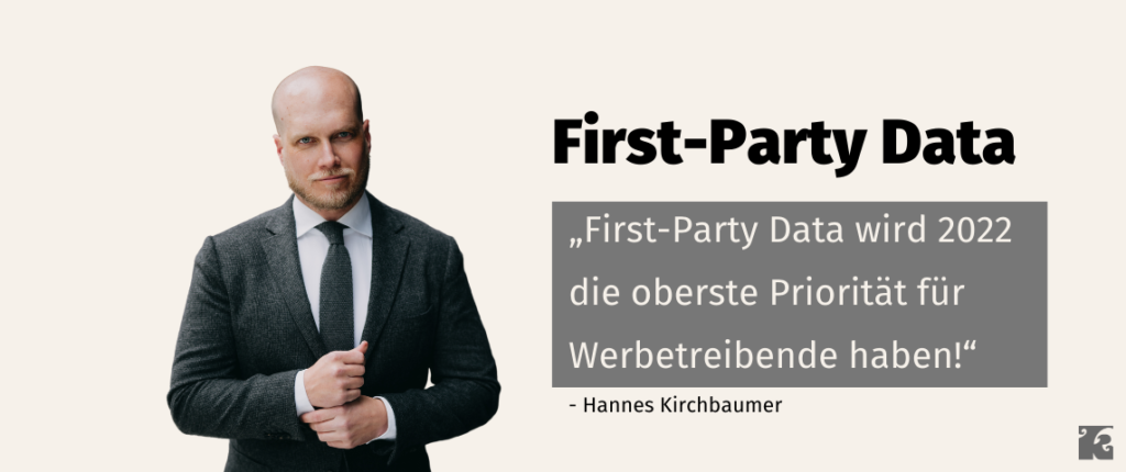 First Party Data rules